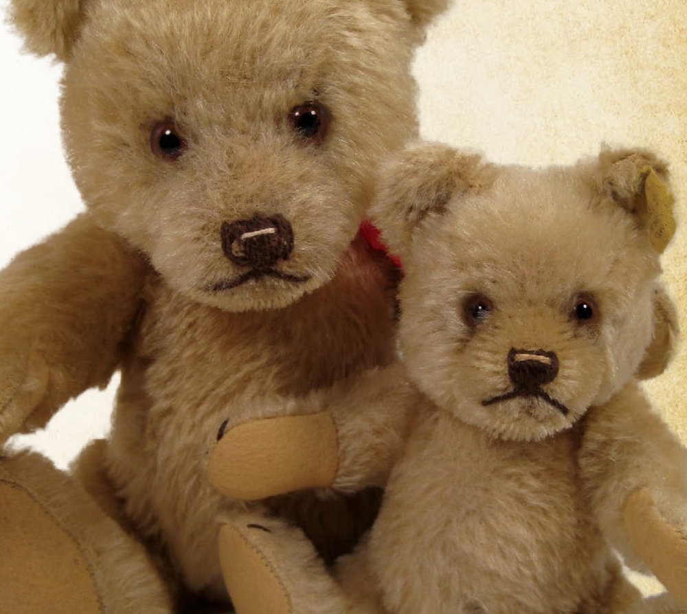 steiff bear that cares